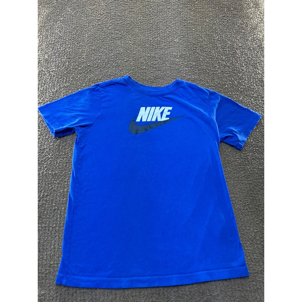 Nike Boys XL Royal Blue Futura Icon Graphic Swoosh T-Shirt AR5252-481